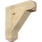 Ekena Millwork Traditional Craftsman Rough Sawn Bracket, Douglas Fir, 6"W x 24"D x 24"H BKT06X24X24TRA04RDF - alternate 1